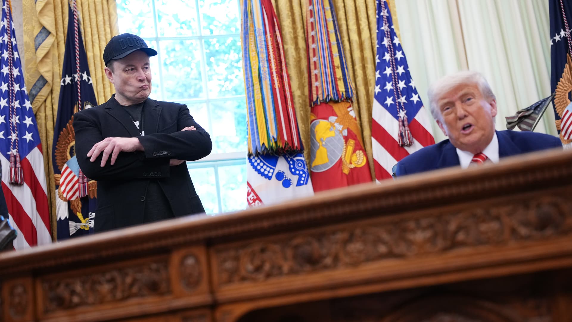 Elon Musk says he doesn't 'want to take responsibility for everything the administration’s doing'