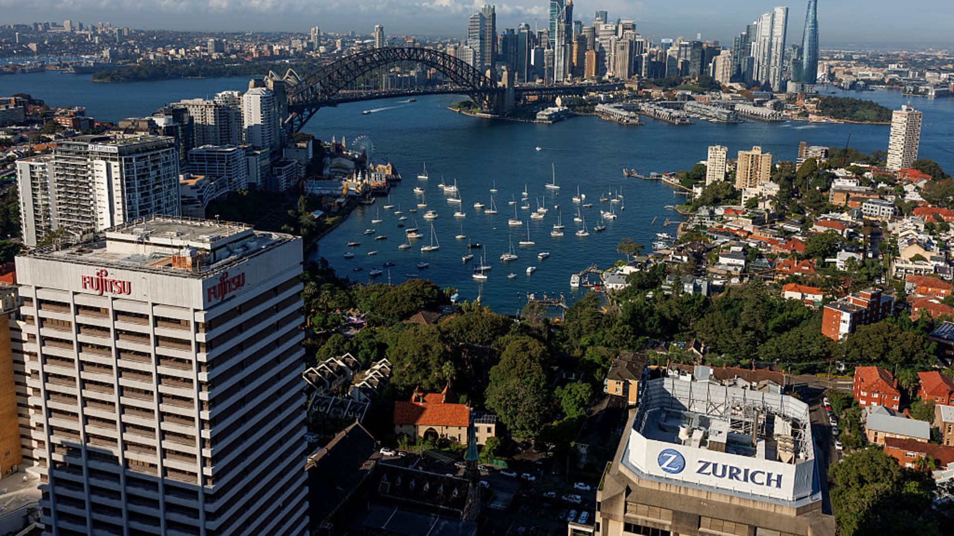 Australia's economic growth stays flat at 1.3% in the first quarter from a year earlier, missing estimates