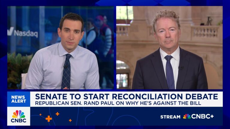 Sen. Rand Paul on reconciliation bill: I will not vote to raise the debt ceiling by $5 trillion