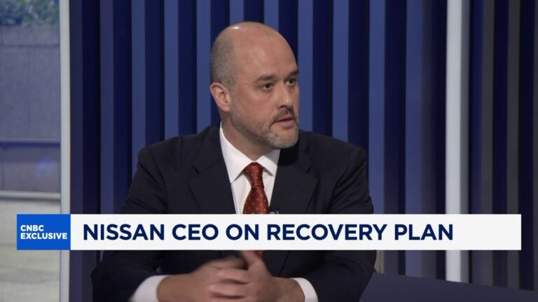 Nissan CEO says the automaker is devoted to its turnaround plan