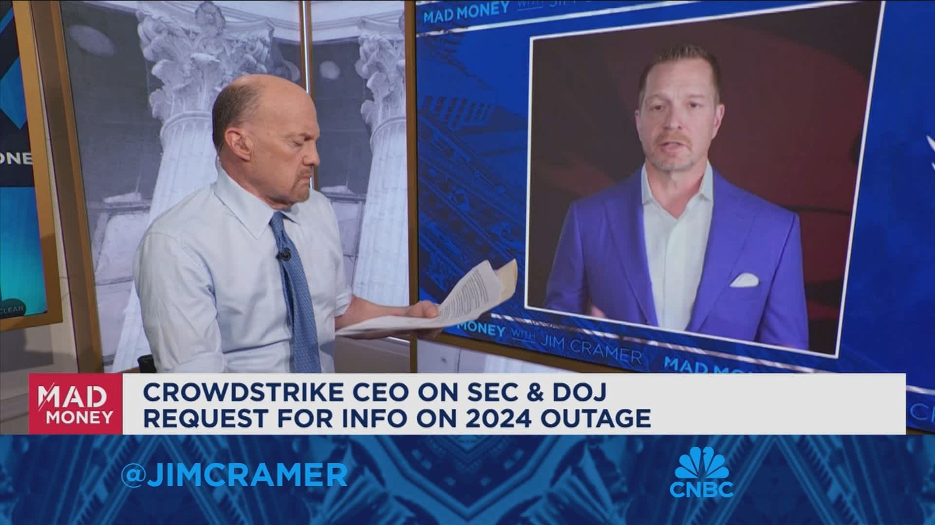 We stand by the accounting of these transactions, says CrowdStrike CEO George Kurtz