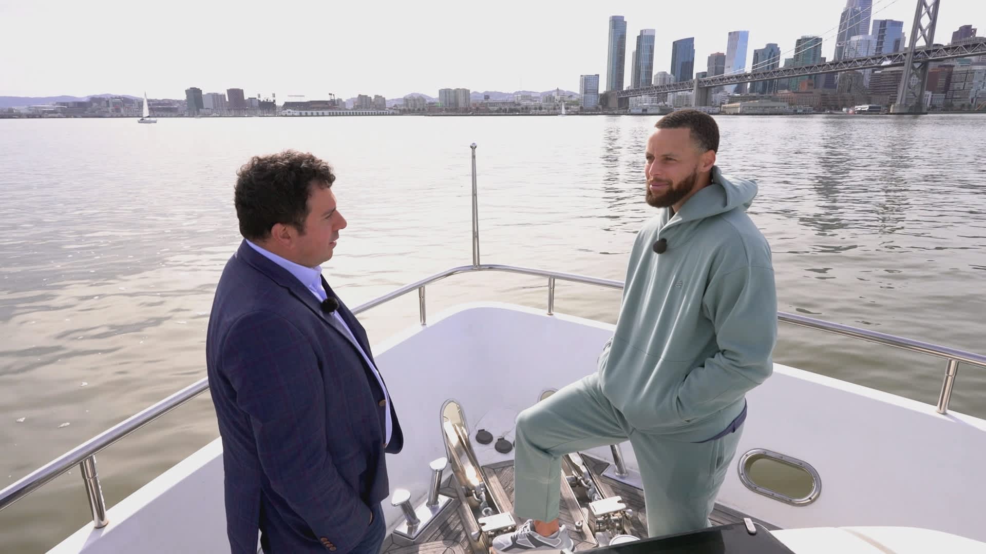 CNBC Sport: Behind the scenes with Stephen Curry