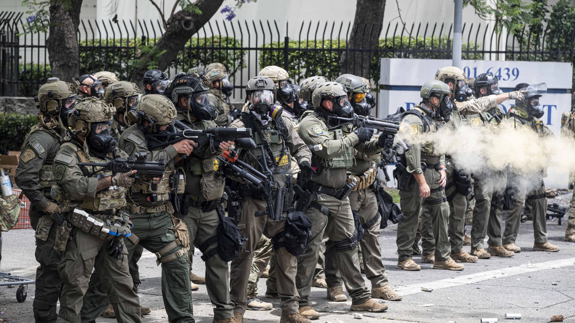 Trump deploys National Guard as Los Angeles protests against immigration agents continue