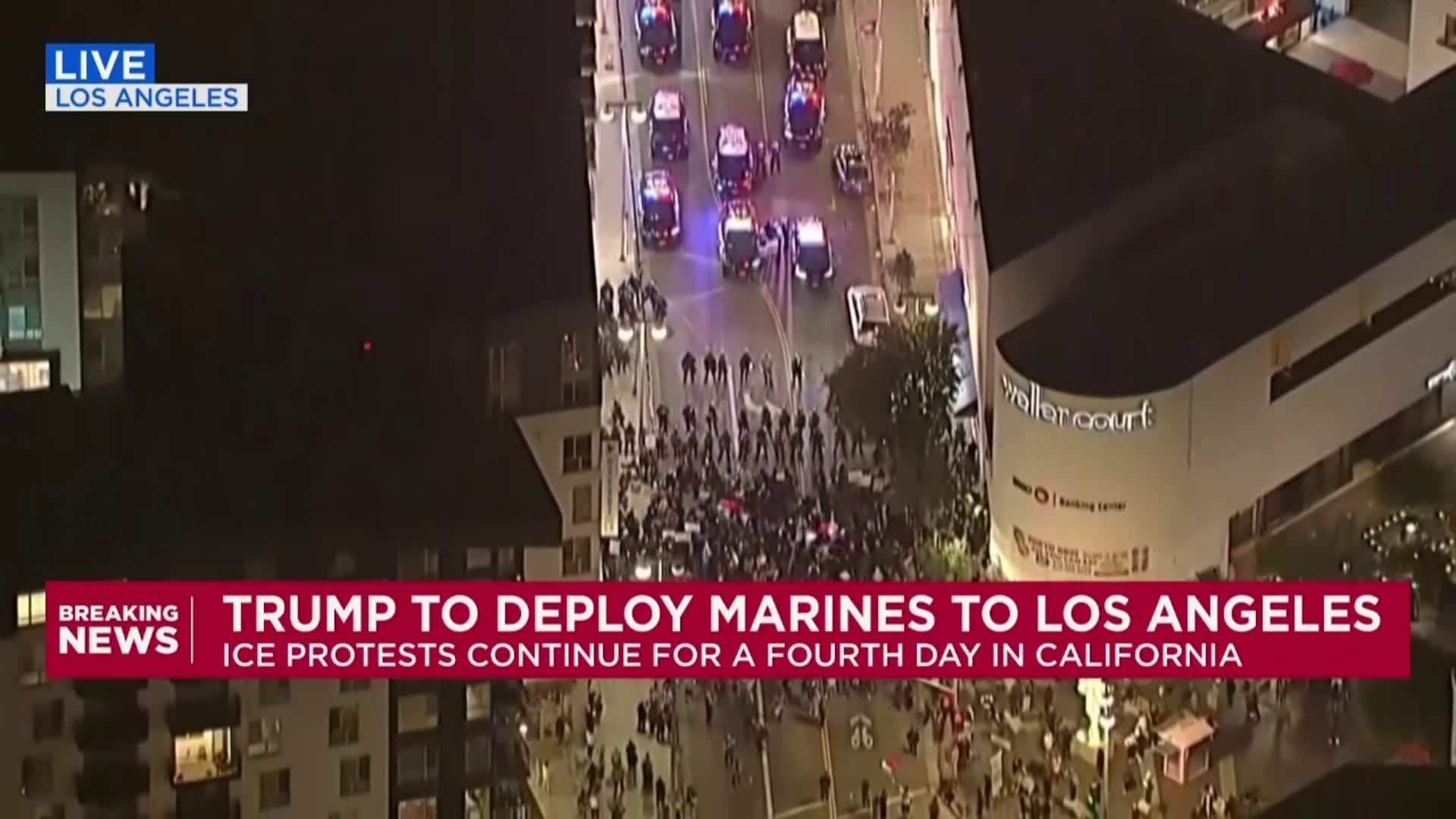 President Trump deploys Marines to Los Angeles