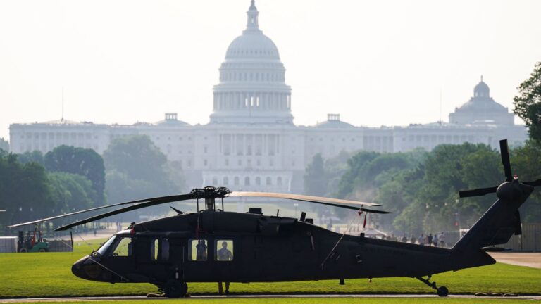 Trump's long-sought military parade becomes reality