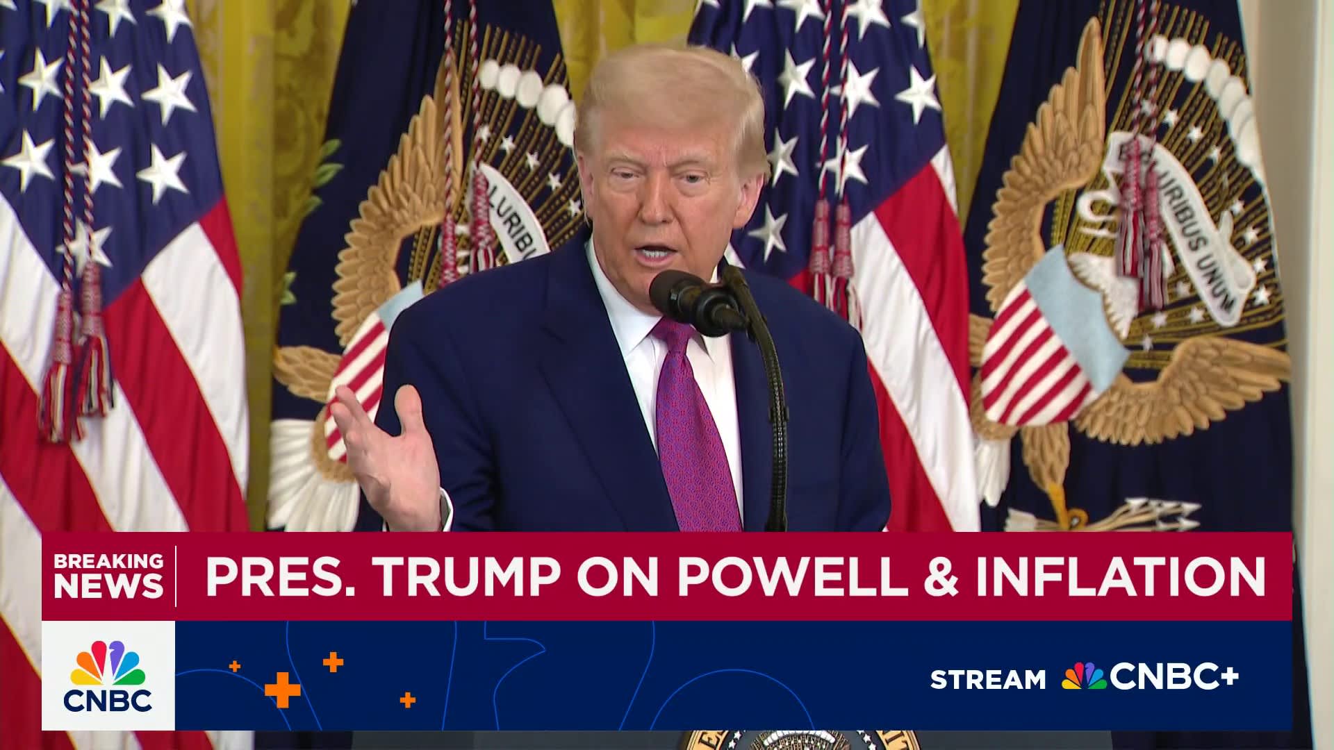 Trump on Fed Chair Powell: Why doesn't he lower rates