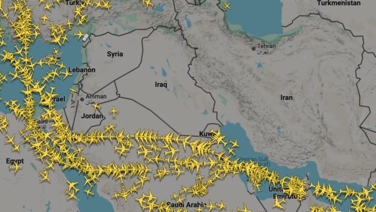 Airlines divert, cancel flights after Israel's strike on Iran closes airspace in Middle East