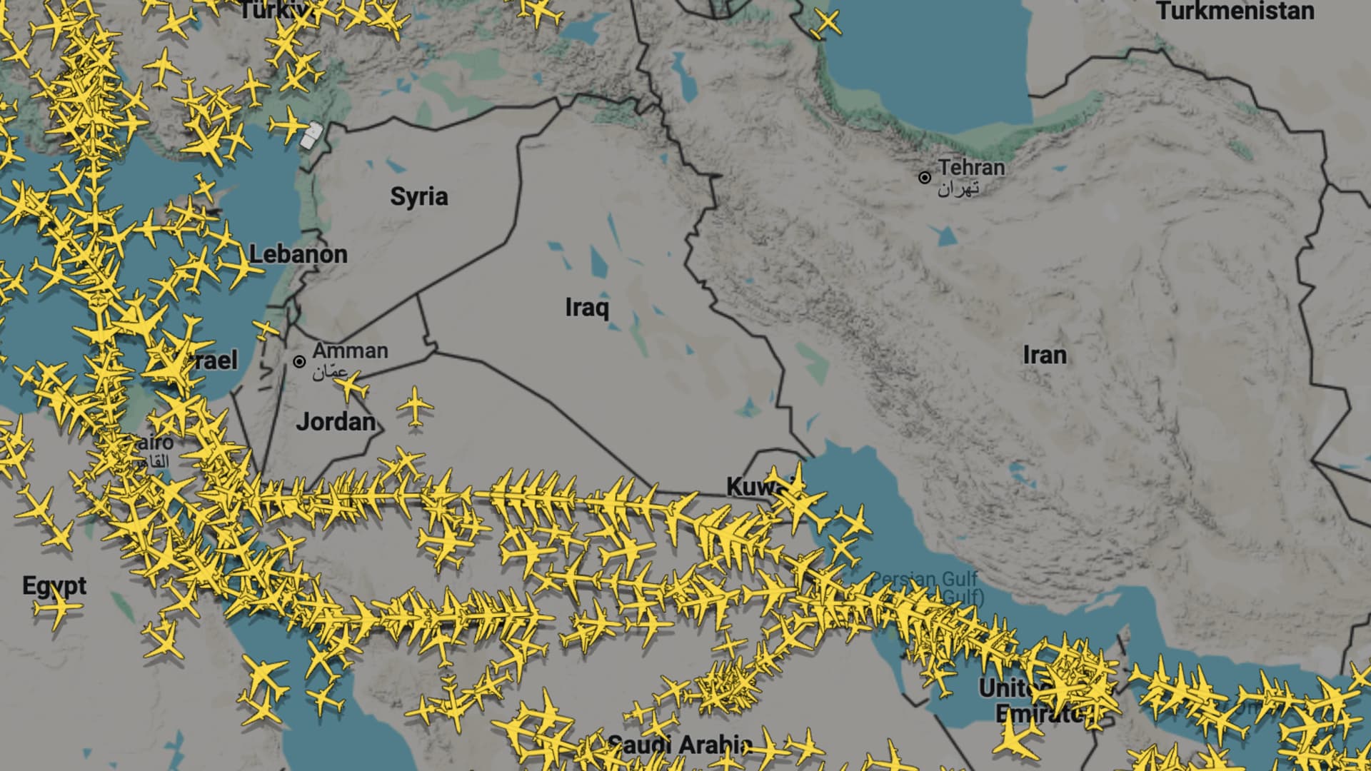 Airlines divert, cancel flights after Israel's strike on Iran closes airspace in Middle East