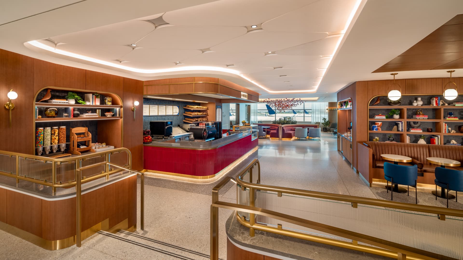Look inside: Capital One's 24/7 lounge at JFK Airport