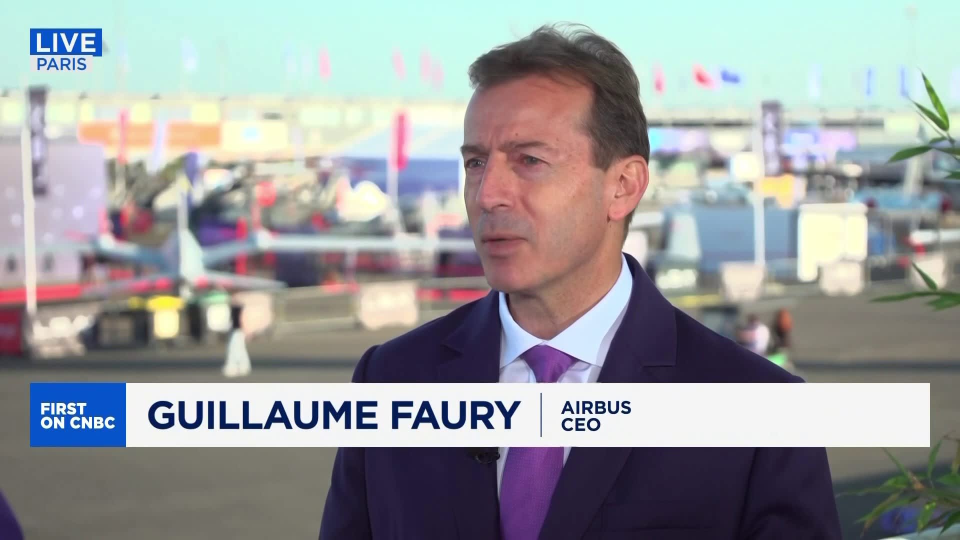 Airbus CEO says momentum in aviation industry 'very strong' despite fall in aircraft orders