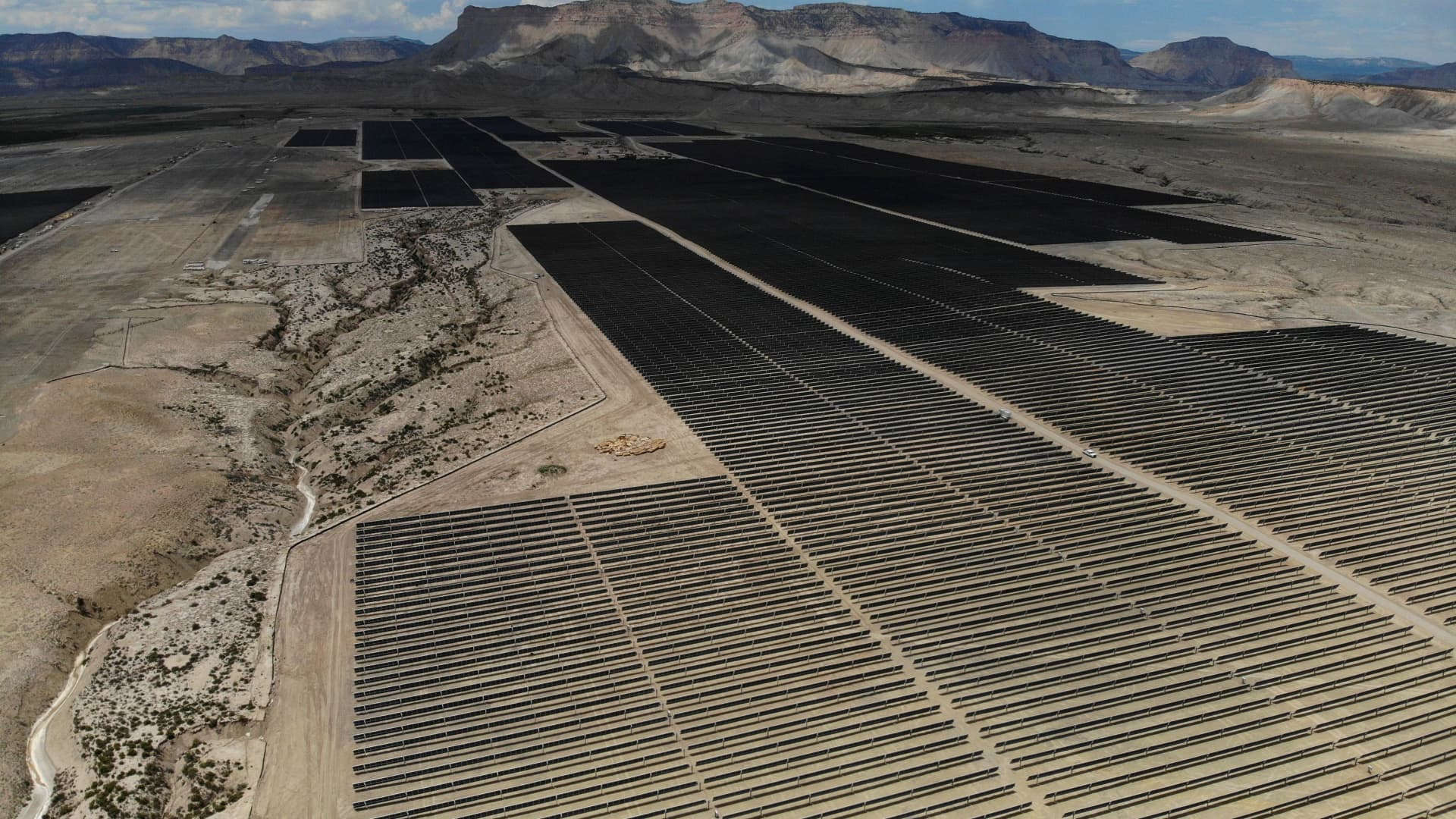 Solar stocks fall as Trump bill taxes components from China, phases out credits