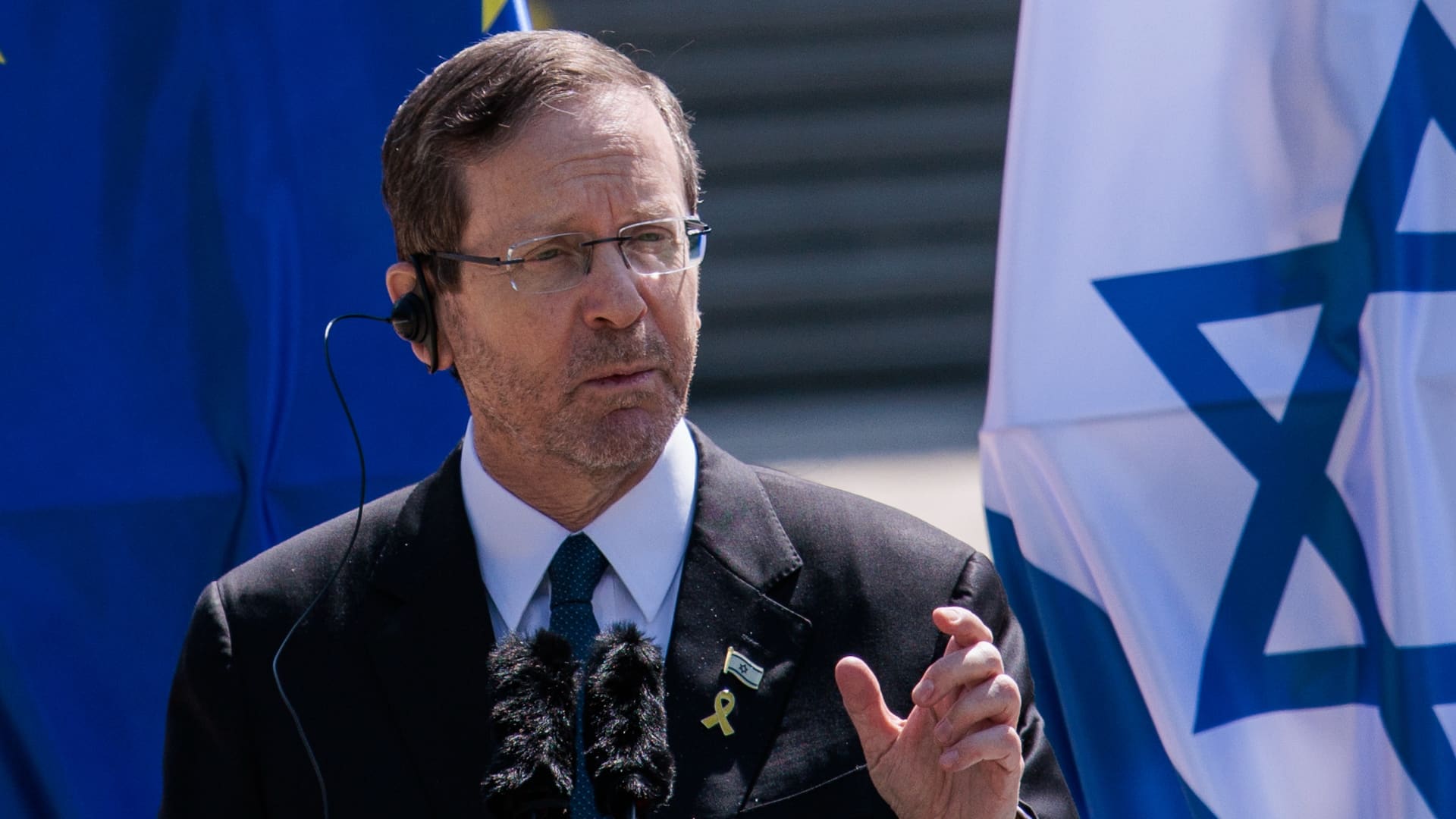 Israeli president denies pursuing regime change in Iran — goal is to 'remove' nuclear program