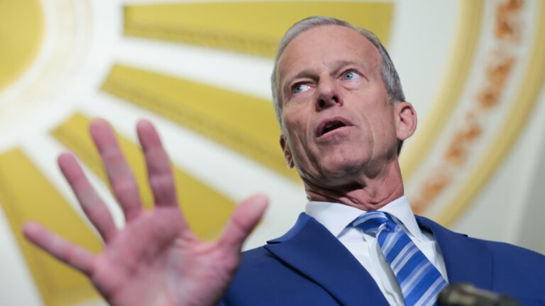 Senators will stay in D.C. until Trump's 'big, beautiful bill' passes, Thune says