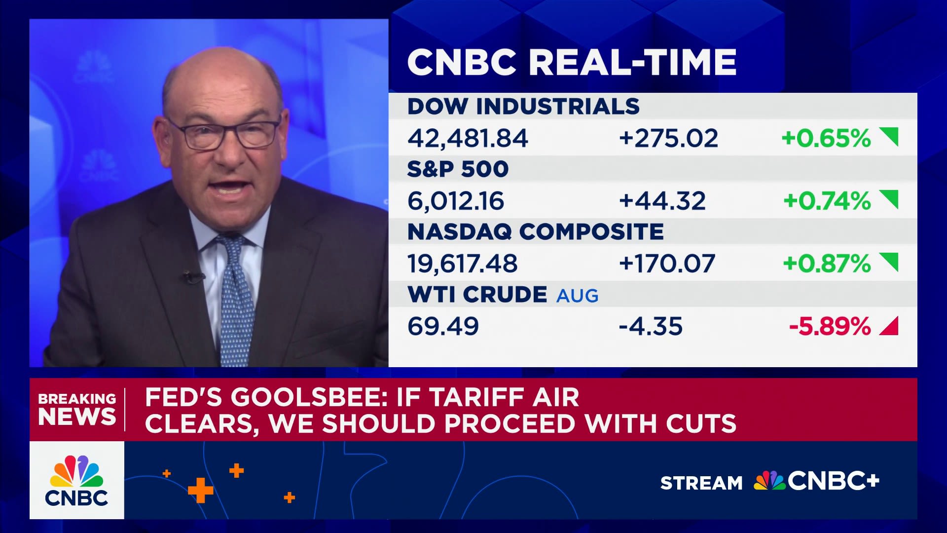 Fed's Goolsbee: If tariff air clears, we should proceed with cuts