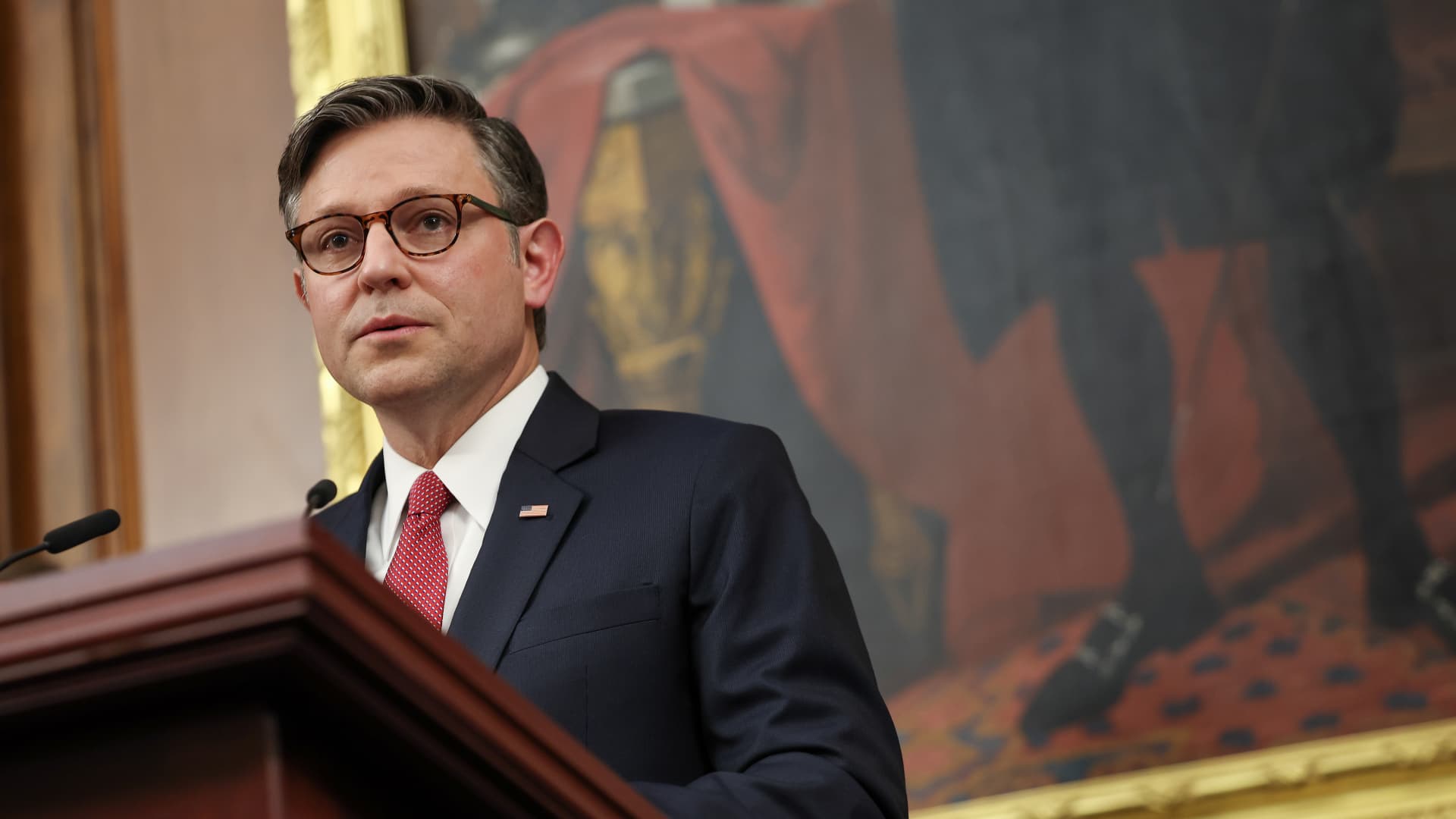 House Speaker Johnson argues the War Powers Act is unconstitutional