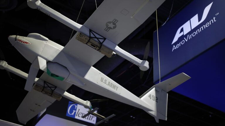 Drone maker AeroVironment shares pop 20% on earnings beat