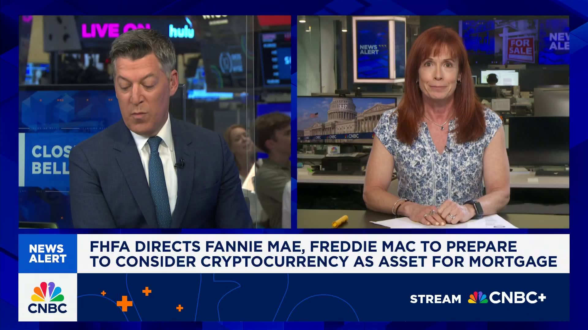 FHFA preps to consider cryptocurrencies as an asset for mortgages