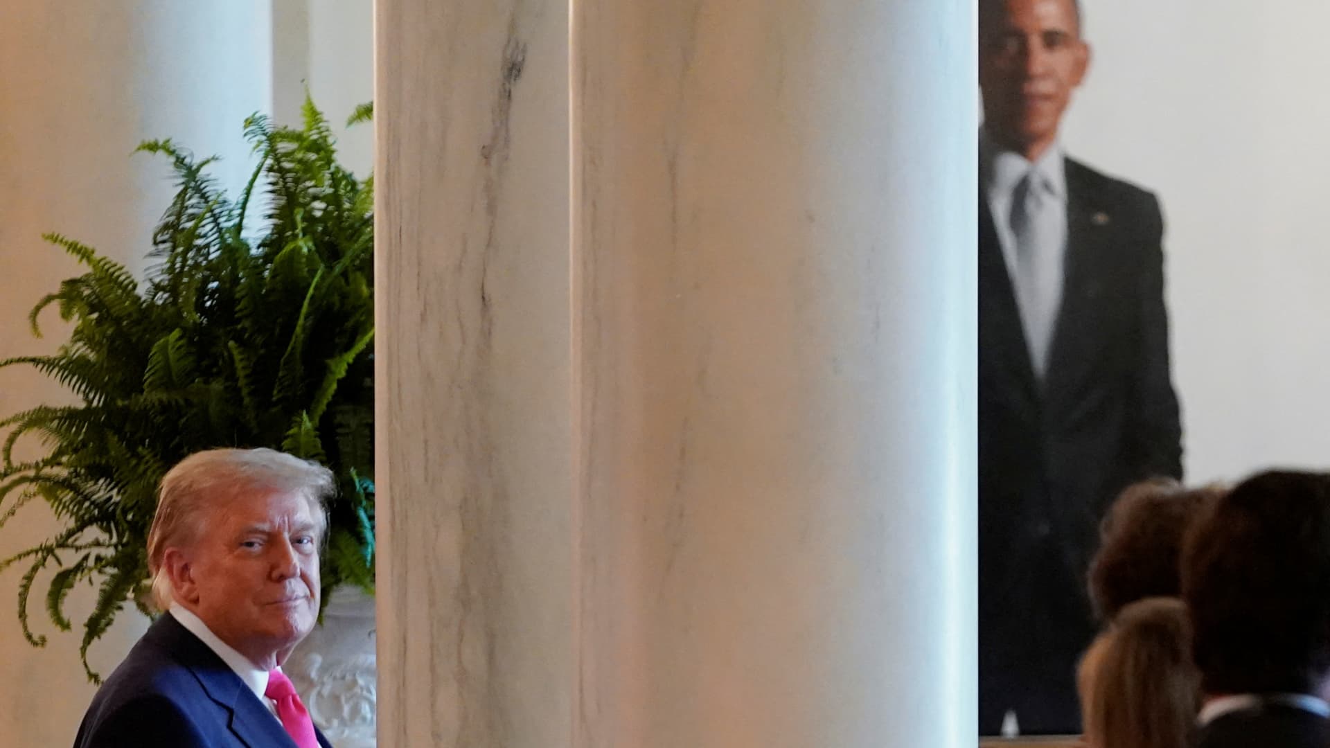 Bush, Obama and a tearful Bono fault Trump’s gutting of USAID on agency’s last day