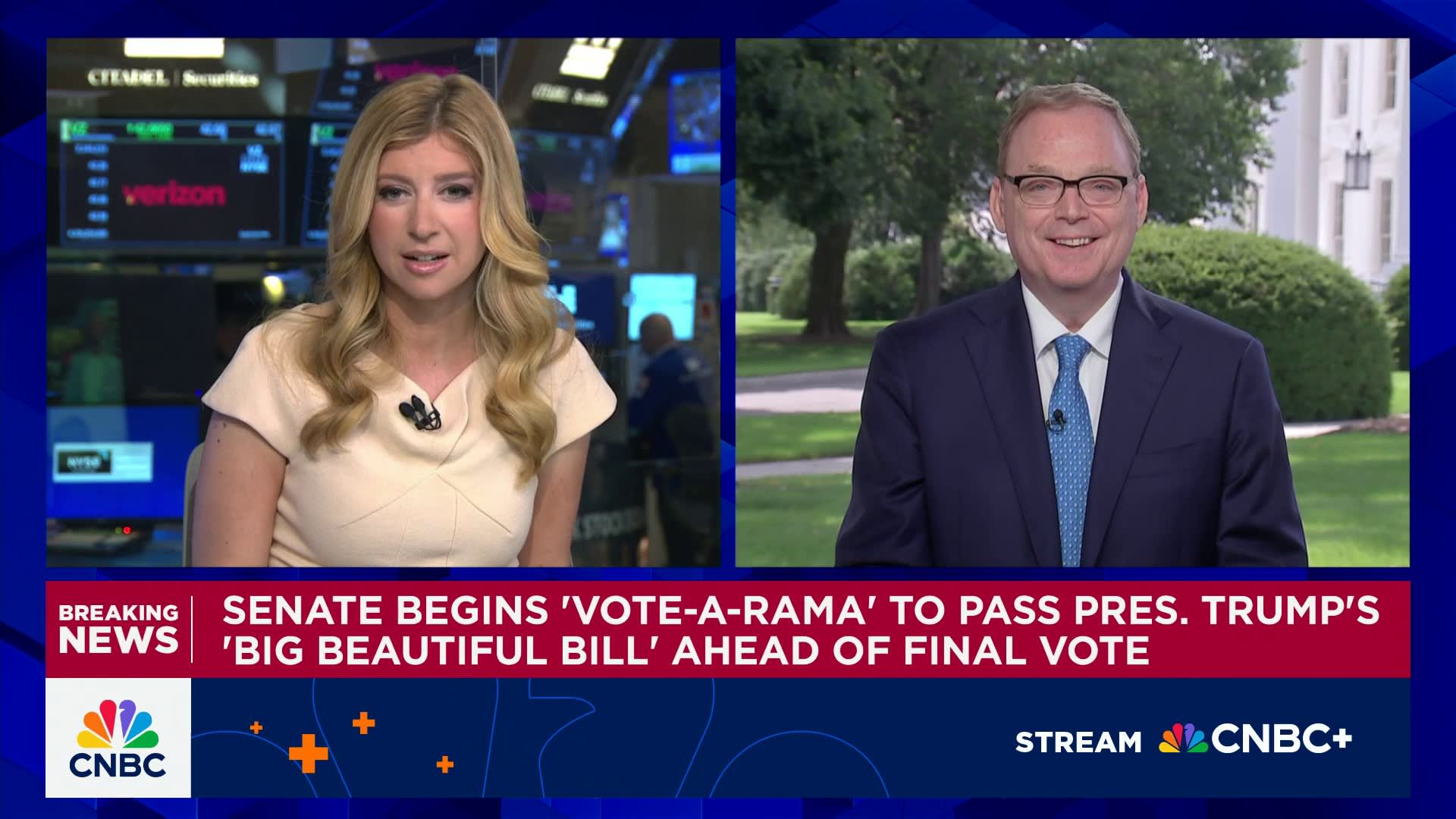 NEC Director Hassett: We're on track for the 'big beautiful bill' to pass the Senate