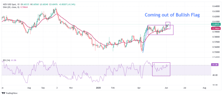 NZD/USD Price Forecast: Sets to rally towards 0.6100