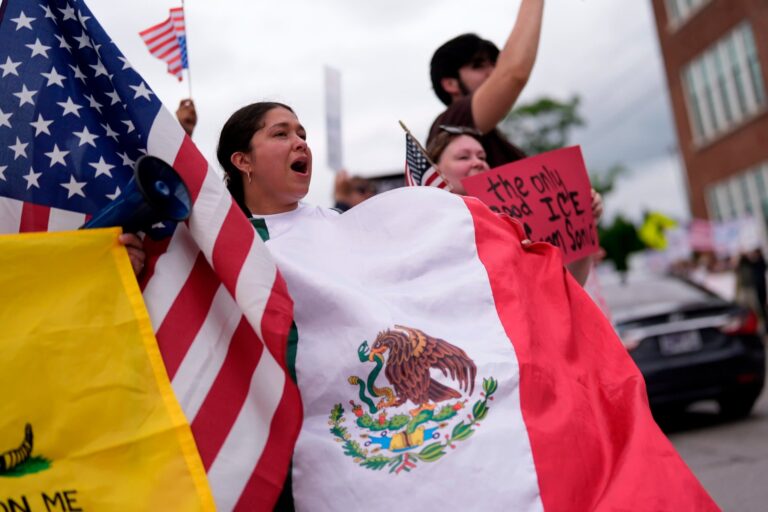 Thousands protest across US against Trump’s ‘authoritarian’ policies