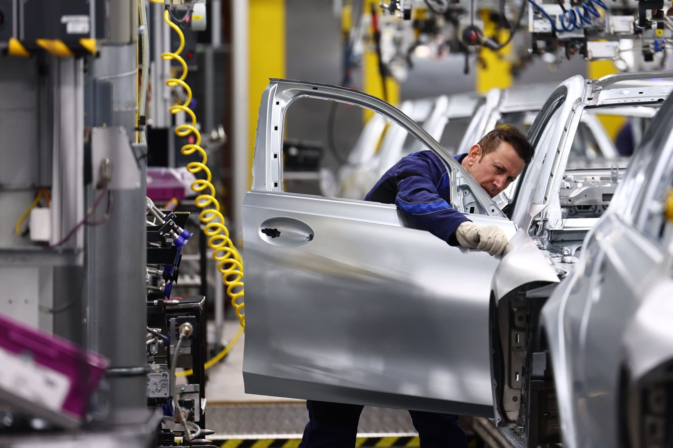 BMW’s car factory in Munich