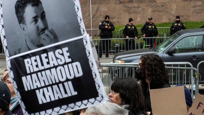 US judge orders Columbia University protester Khalil freed from custody
