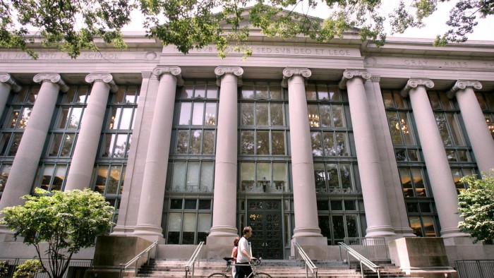 Trump says he is close to a deal with Harvard