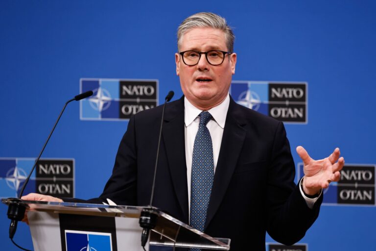 UK Prime Minister Sir Keir Starmer