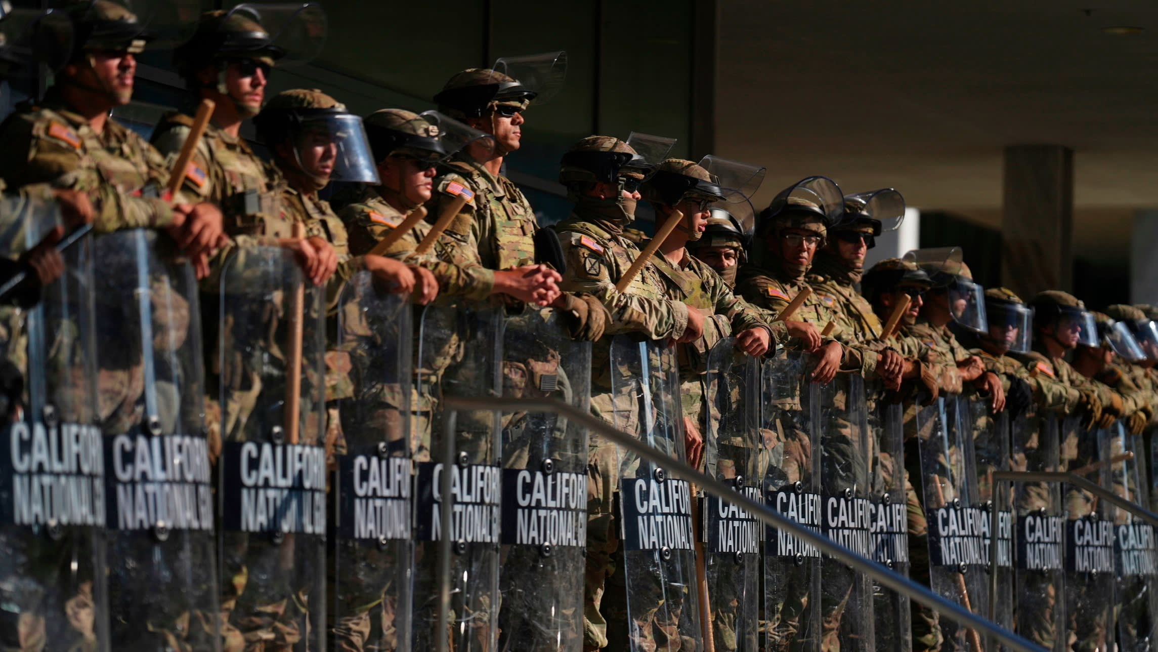 Trump’s military gambit in LA exposes Democrats’ divisions