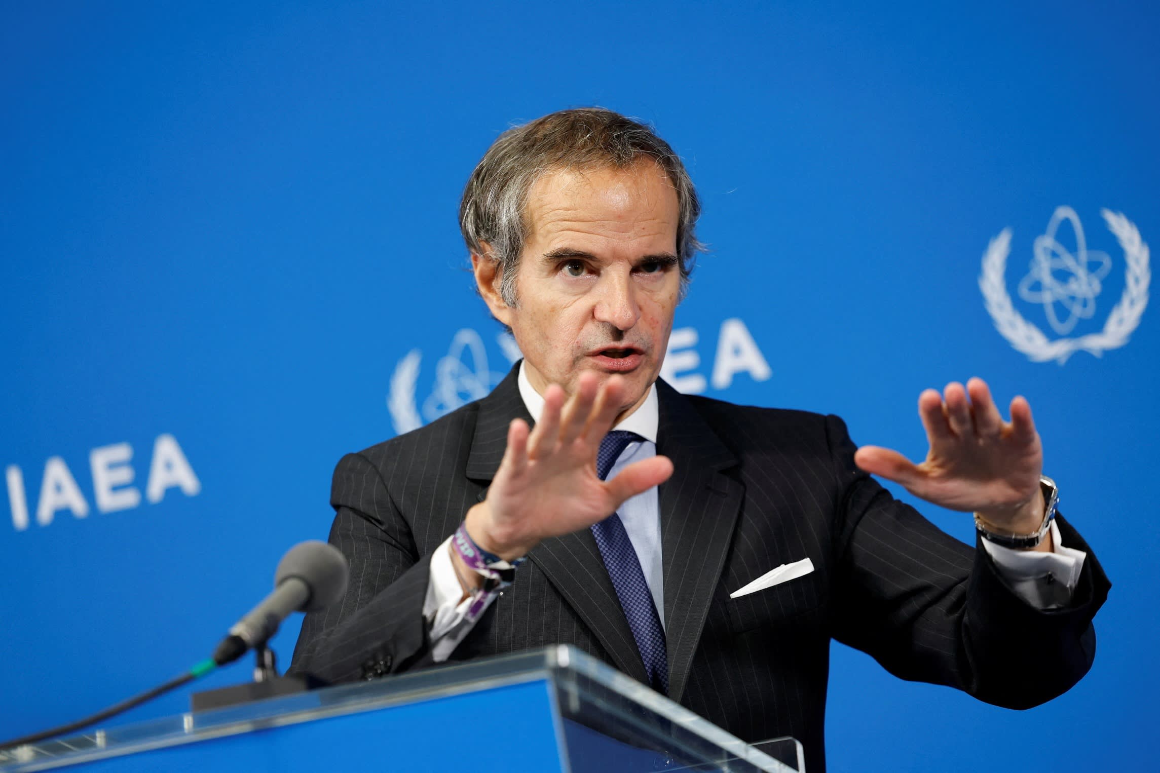 IAEA director-general Rafael Grossi