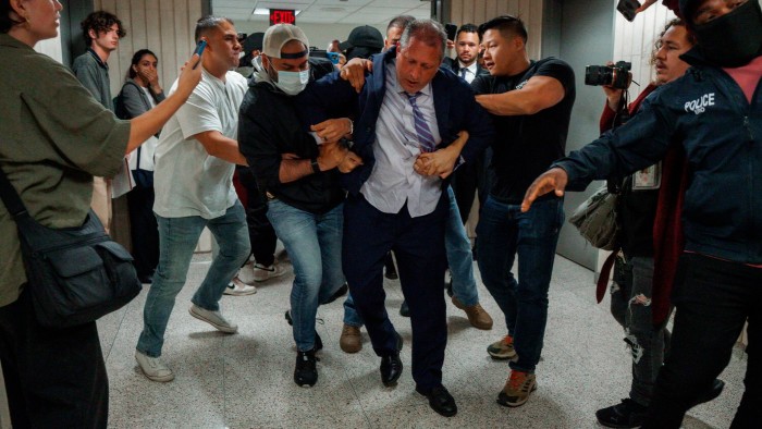 New York mayoral candidate detained by agents at immigration court