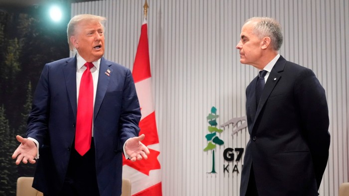 Trump opens G7 summit by criticising Russia’s exclusion