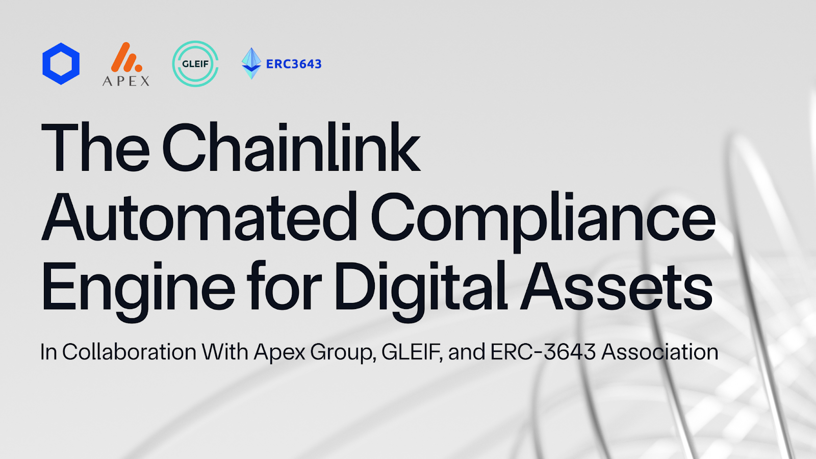 Blockchain compliance tools can slash TradFi costs — Chainlink co-founder