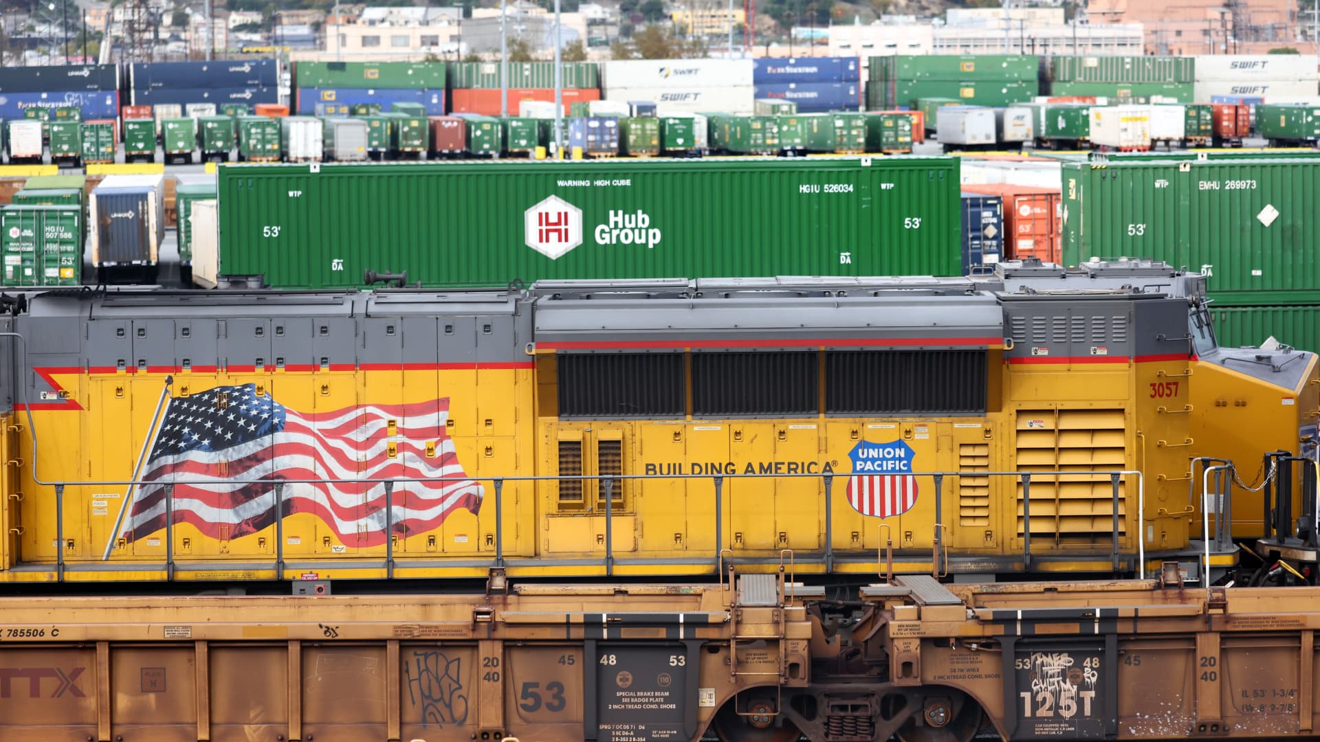 Union Pacific in mega US railroad merger talks with rival Norfolk
