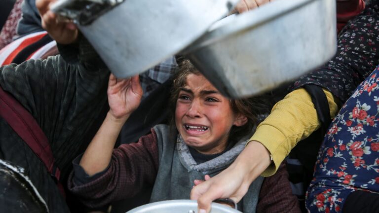 Hunger in Gaza reaches 'tipping point' under Israel's offensive as children face lifelong impacts of malnutrition