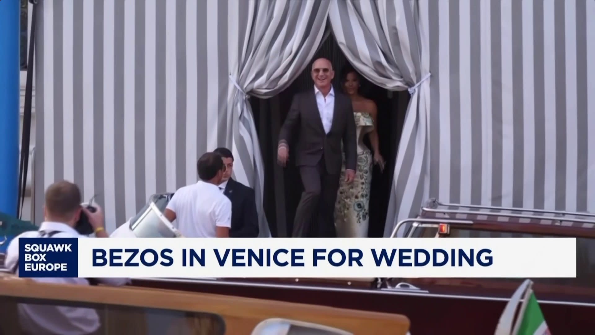 Amazon CEO Jeff Bezos' Italian wedding sparks protests