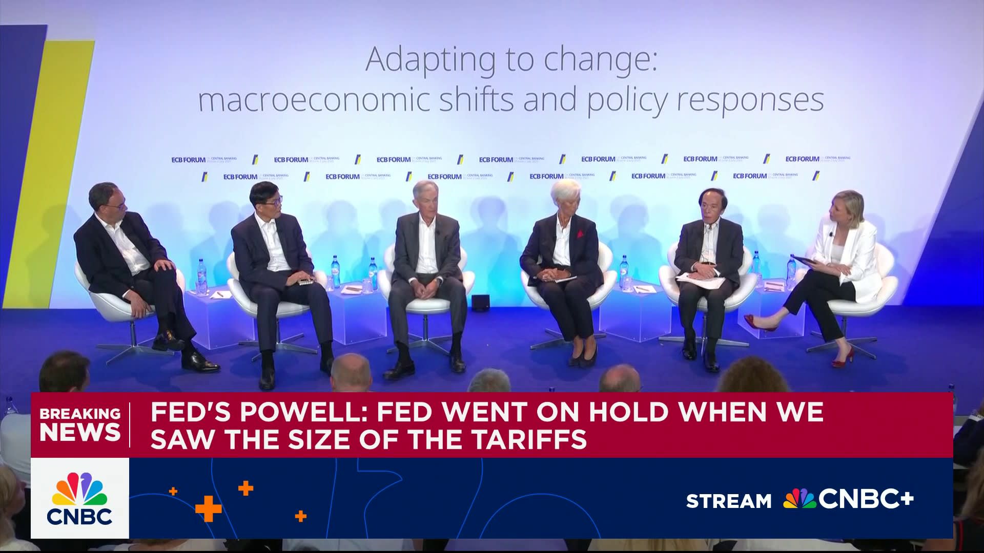 Fed Chair Powell: We went on hold when we saw the size of the tariffs