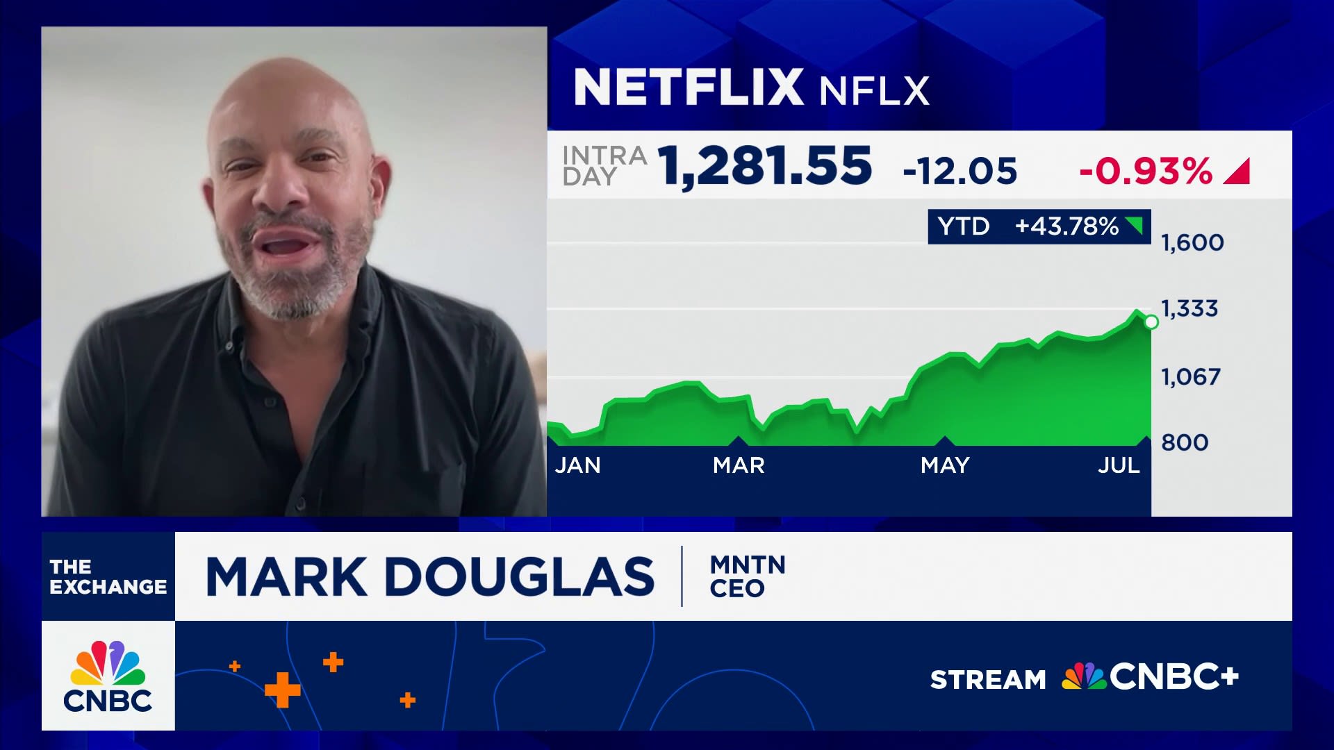 Netflix's advantage is it's still consumers first choice, says MNTN CEO Mark Douglas