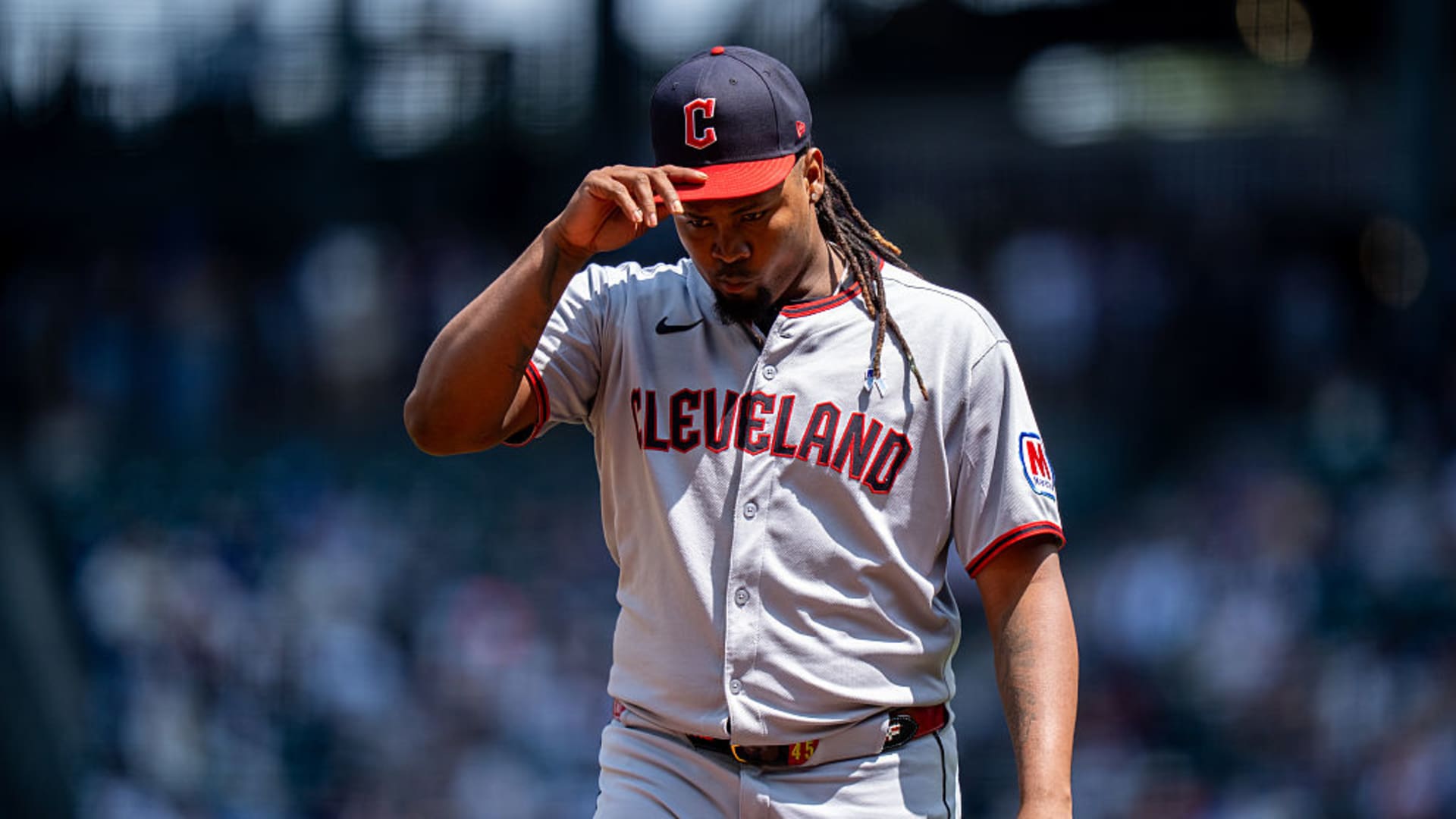 Cleveland Guardians pitcher Luis Ortiz placed on leave by MLB