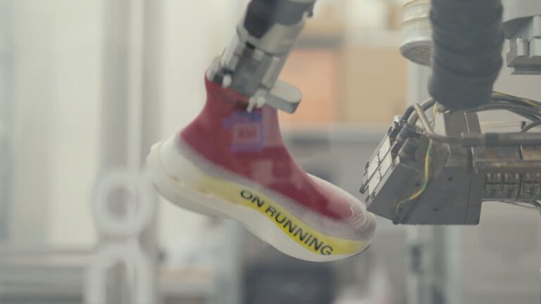 How On creates its spray-on running shoes