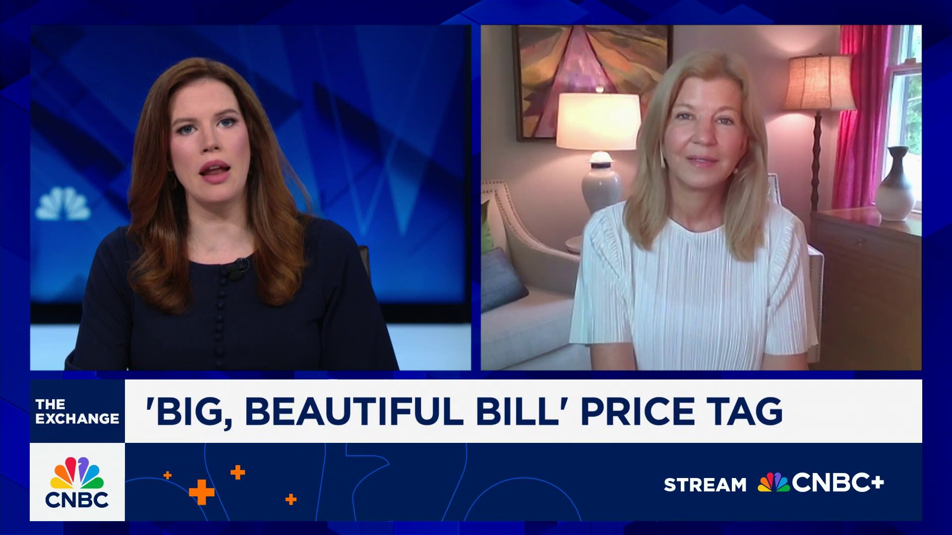 The growth effects from GOP megabill will add to deficit long-term, says CRFB's Maya MacGuineas