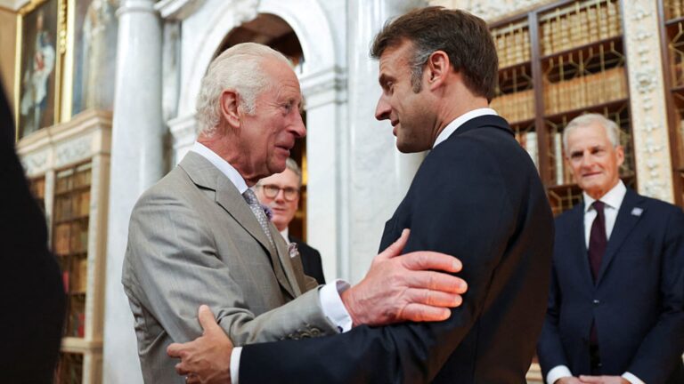 Trump's tariffs could overshadow the red carpet as Macron meets King Charles