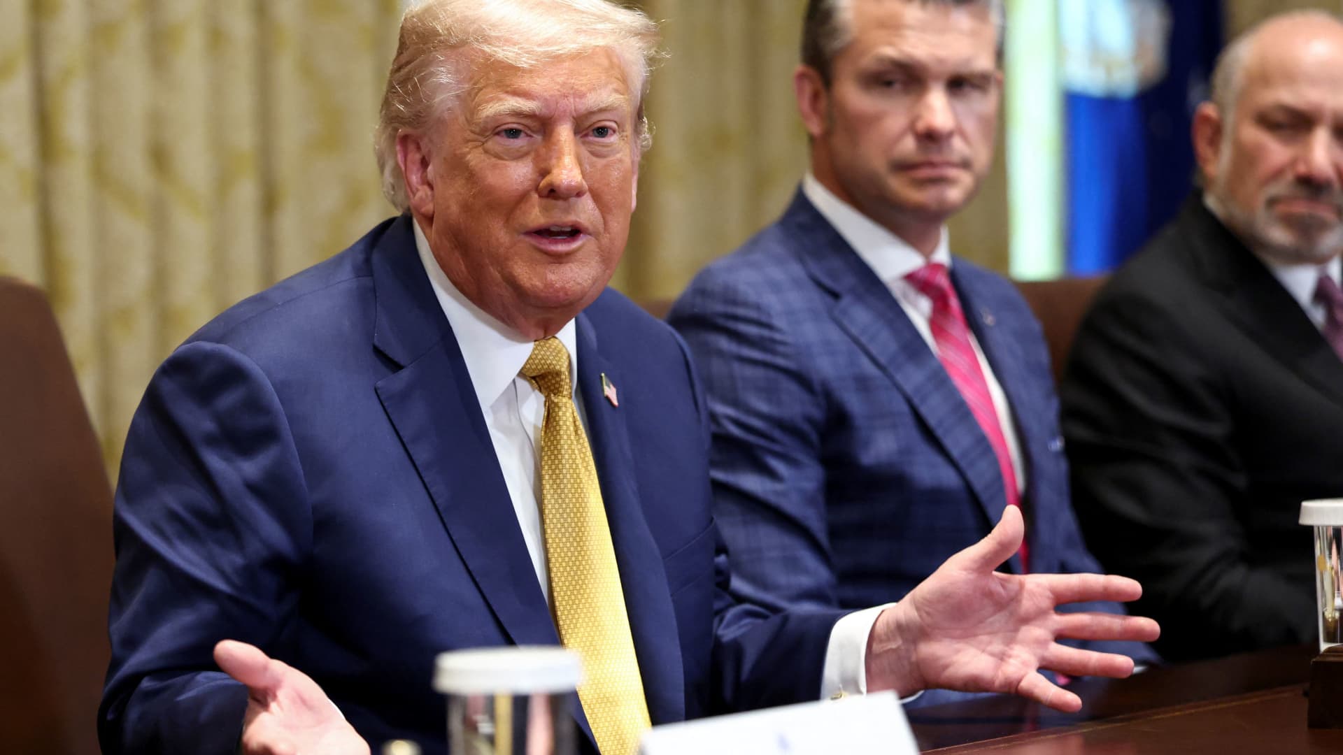 Trump 'not happy with Putin,' accuses Russian leader of throwing 'bulls---'