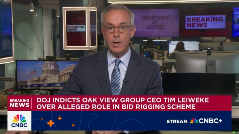 DOJ indicts Oak View Group CEO Tim Leiweke over alleged role in bid rigging scheme