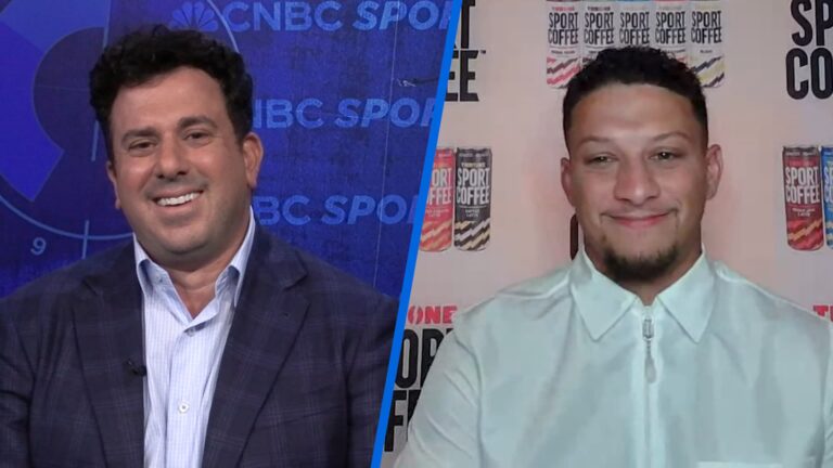 CNBC Sport: Patrick Mahomes on his coffee habit, investing in sports teams and a longer season