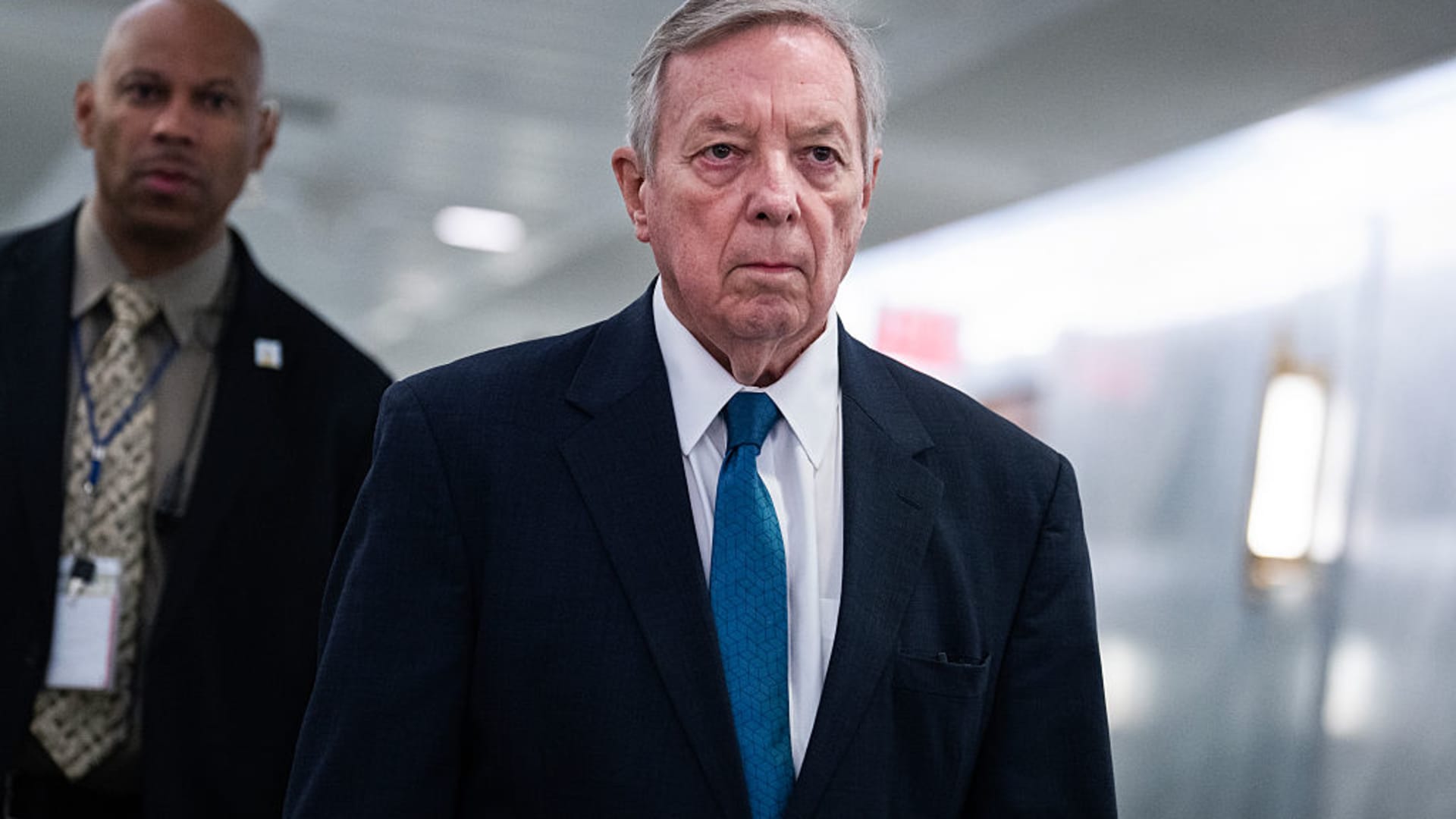FBI agents were told to 'flag' any Epstein records that mentioned Trump, Sen. Durbin says