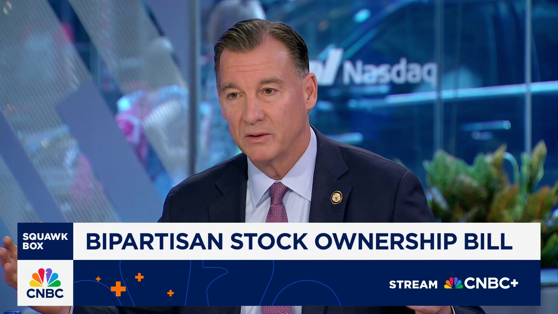Rep. Suozzi on increasing worker stock ownership: Need to expand ownership society in our country
