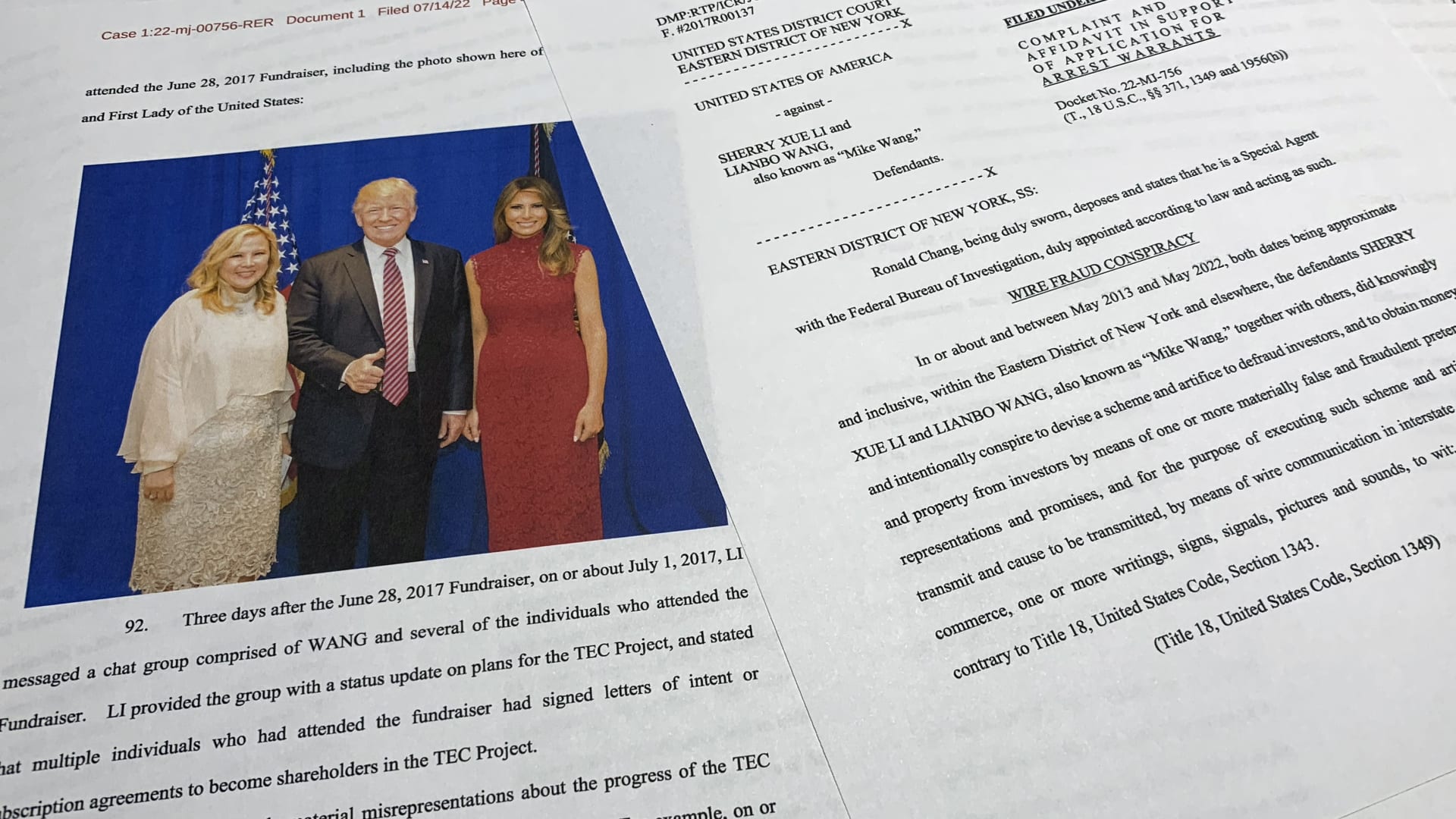 Woman pleads guilty in $30M scam that sold access to Trump fundraiser, fake U.S. residency