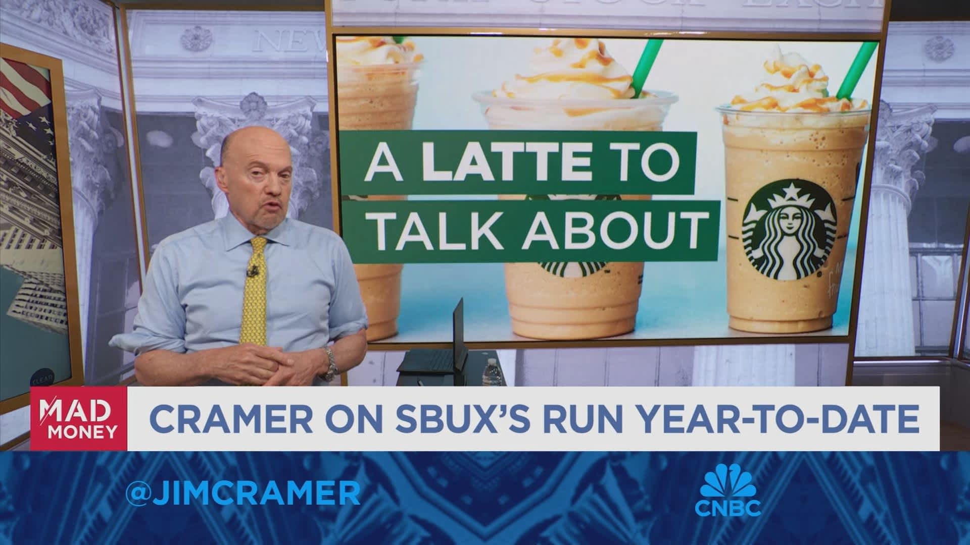 I found Starbucks' overall results pretty encouraging, says Jim Cramer
